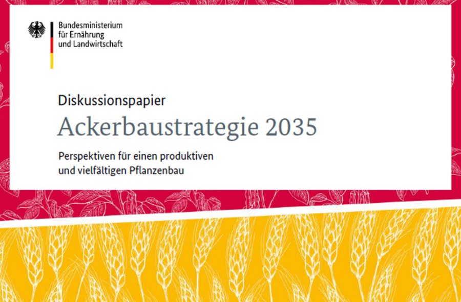 Titelblatt "Ackerbaustrategie 2035" des BMEL