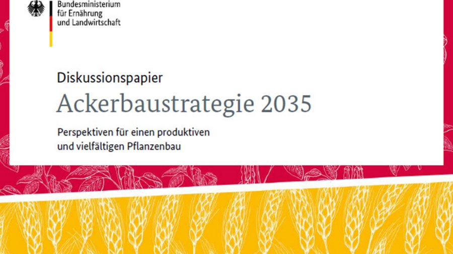 Titelblatt "Ackerbaustrategie 2035" des BMEL
